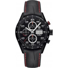 Tag Heuer Carrera Day-Date 43mm Black Dial Men's Watch CV2A81-FC6237